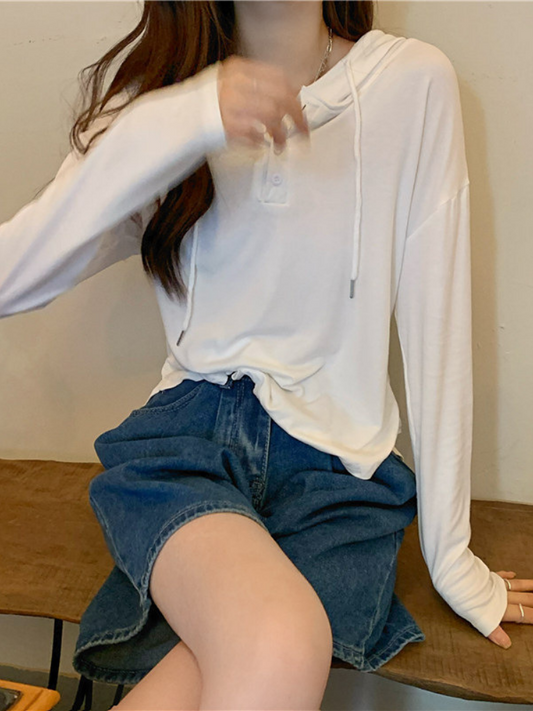 Student Korean Style Long Sleeve T-Shirt