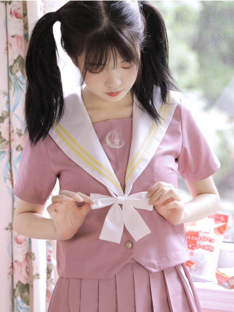 Japanese orthodox soft girl JK uniform set