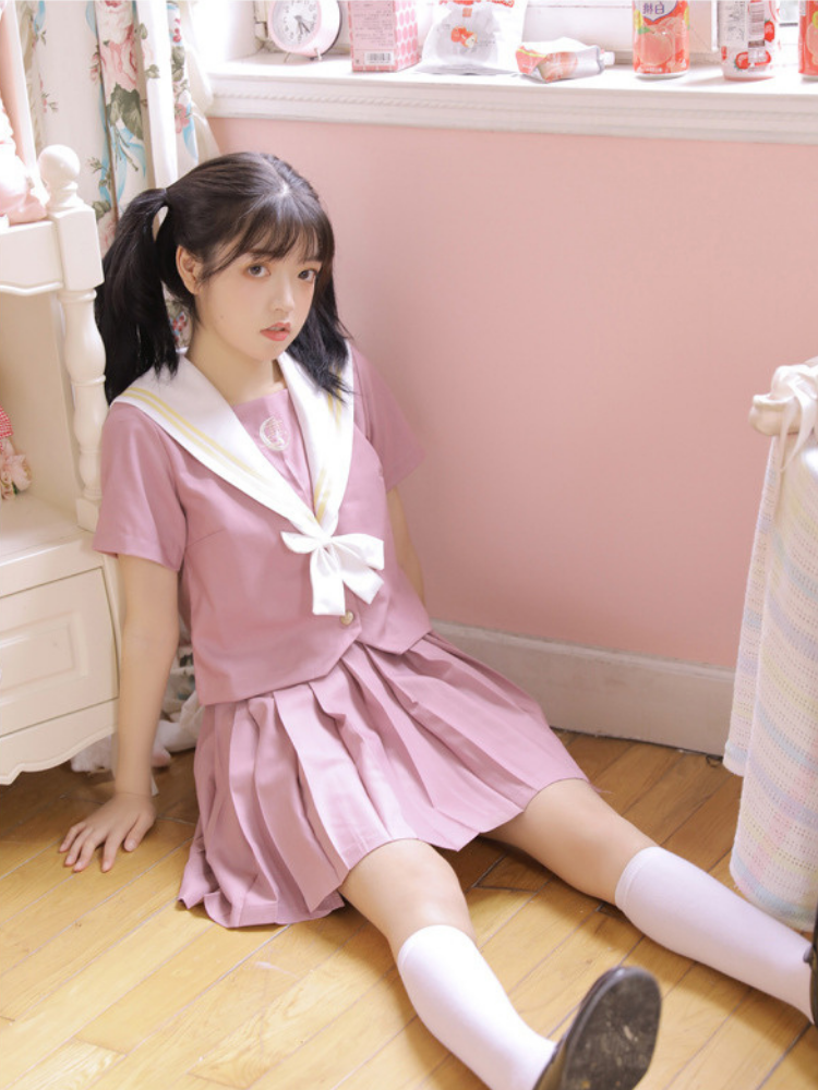 Japanese orthodox soft girl JK uniform set