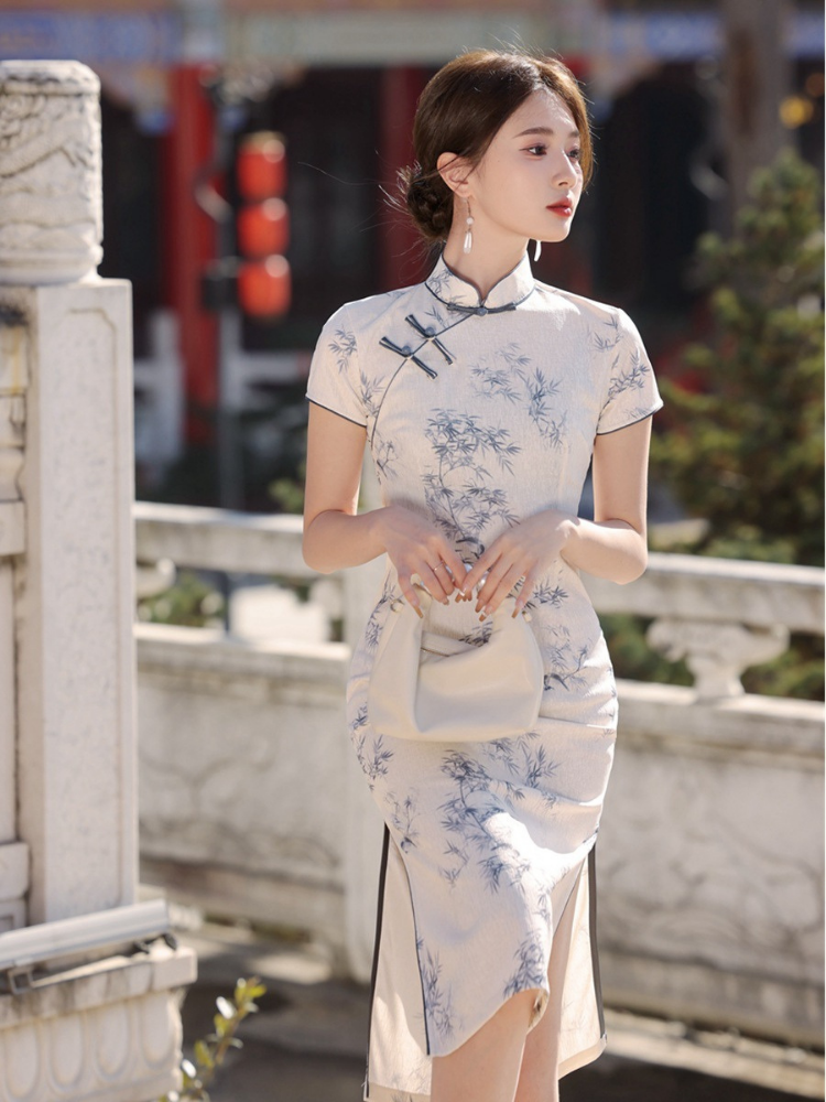 Graceful Retro Improved Cheongsam