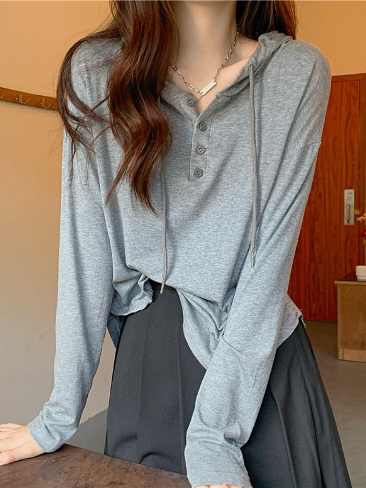 Student Korean Style Long Sleeve T-Shirt