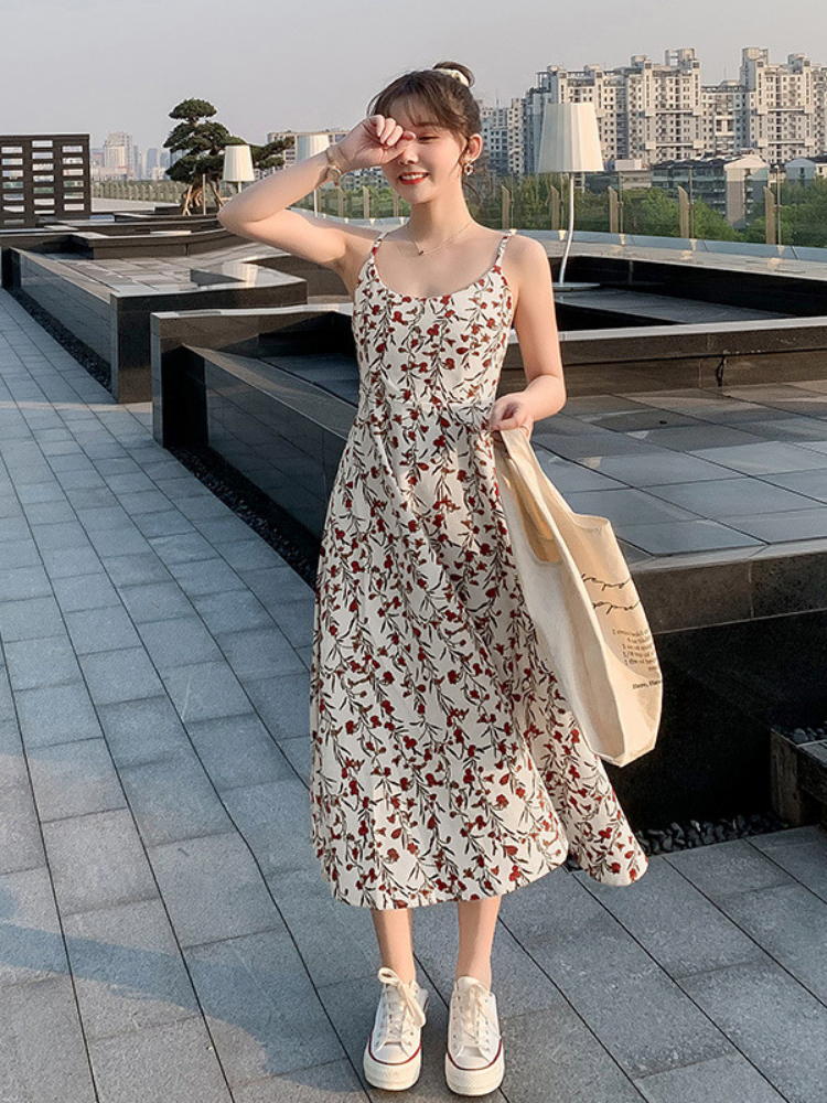 Floral Halterneck Sundress