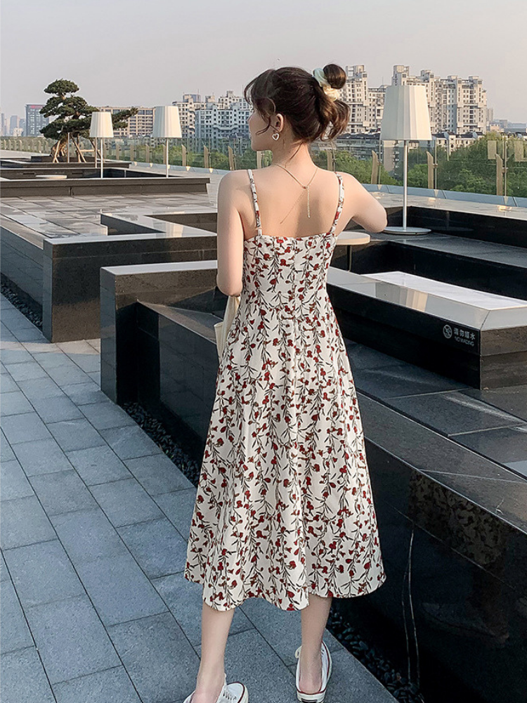 Floral Halterneck Sundress