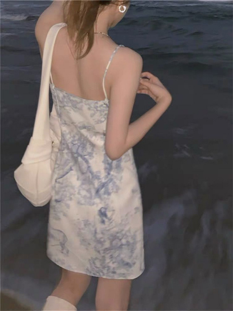 Summer Sexy Halterneck Sundress