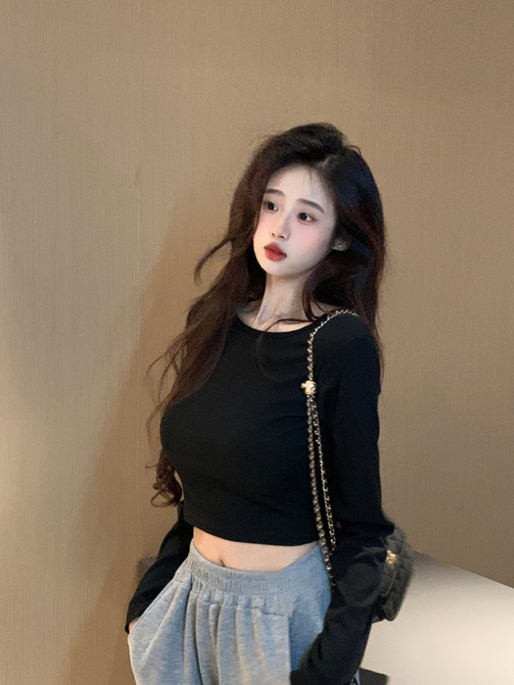 Early Autumn Pure Desire Open Back Long Sleeve T-Shirt